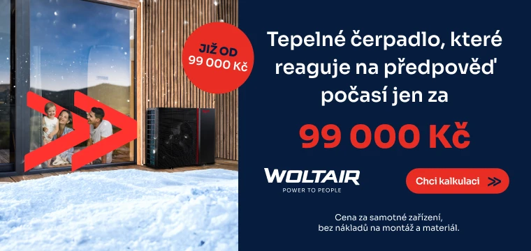 Tepelné čerpadlo WLTR se zárukou 5 let